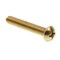 Prime-Line Machine Screw, Round, Phil/Sltd Comb Drive 1/4in-20 X 1-1/2in Solid Brass 50PK 9005490 - alternate 1